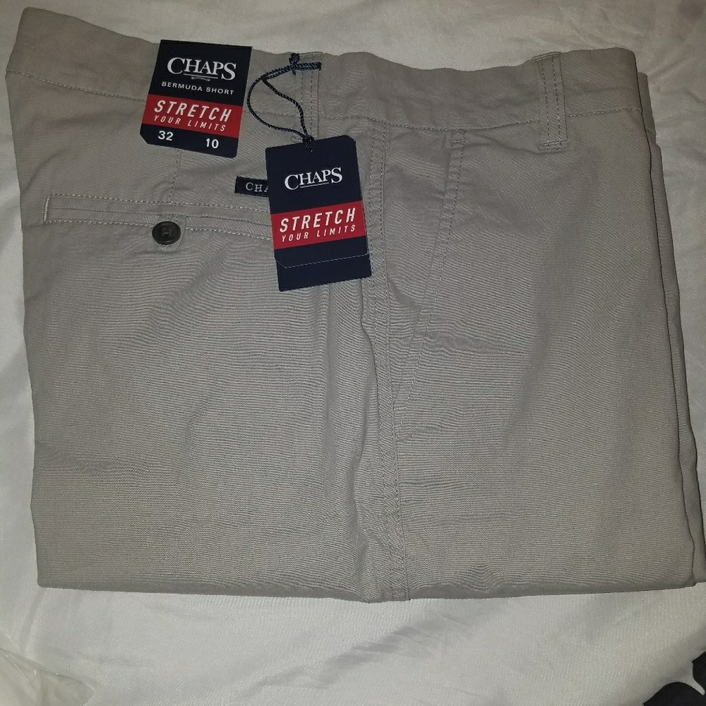 NWT men's chaps khakis size 32
